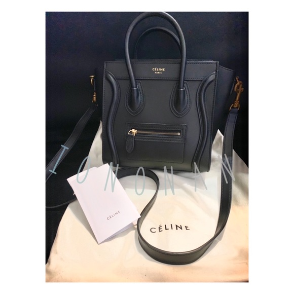 Celine Handbags - Celine Nano Luggage Bag